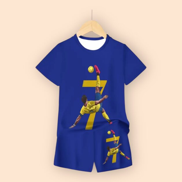 voetbalset donkerblauw