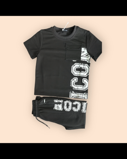 Icon Zwart Set Kort