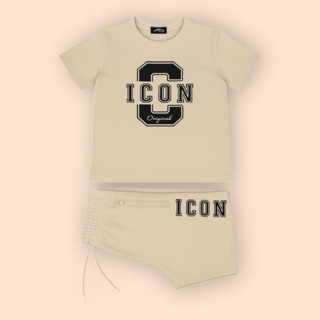 Icon Beige Set Kort
