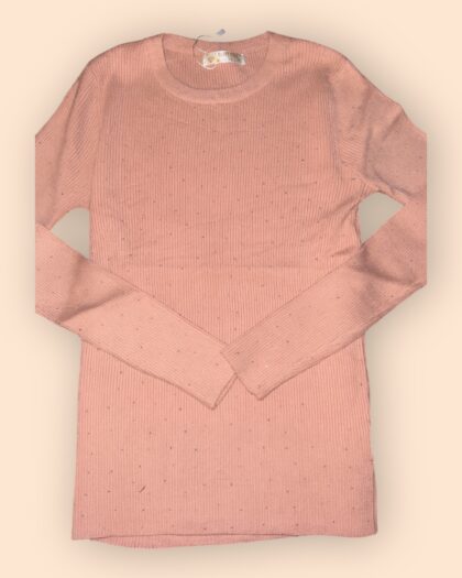 Roze Pretty Glitter Trui