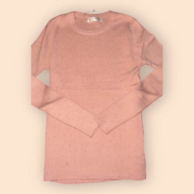 Roze Pretty Glitter Trui